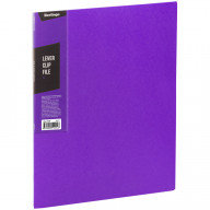 Папка с зажимом Berlingo "Color Zone", 17мм, 600мкм, фиолетовая ACp_01607; РФ