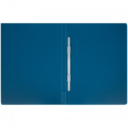 Папка с пластиковым cкоросшивателем OfficeSpace, 15мм, 500мкм, синяя ППС-ПС_444; РФ - фото 1 - id-p148037443