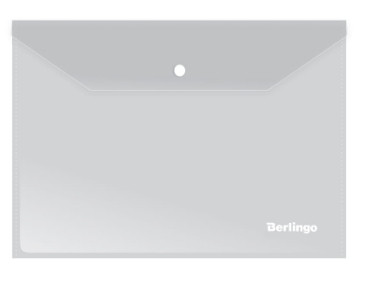 Папка-конверт на кнопке Berlingo, А4, 180мкм, матовая - фото 1 - id-p94186074