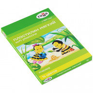 Пластилин Гамма "Пчелка", 16 цветов, восковой, мягкий, 240г, со стеком, картон 280030Н, РФ