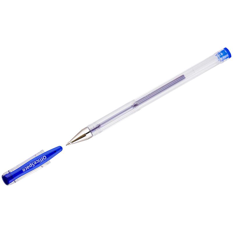 Ручка гелевая OfficeSpace синяя, 0,5мм GPA100/BU_1714, РФ - фото 1 - id-p200525019