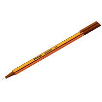 Ручка капиллярная Berlingo "Rapido" коричневая, 0,4мм, трехгранная CK_40104, РФ