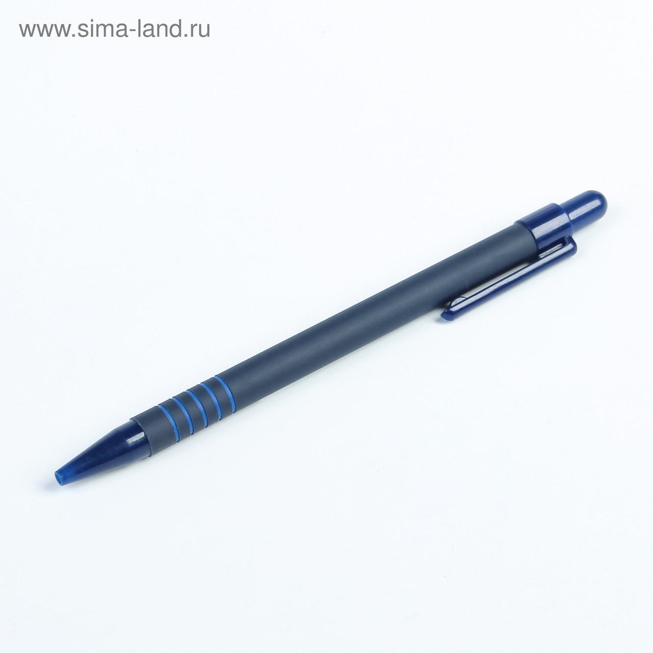 Ручка шариковая авт 0,7мм корпус синий стержень синий 2687412, РФ - фото 1 - id-p200525029