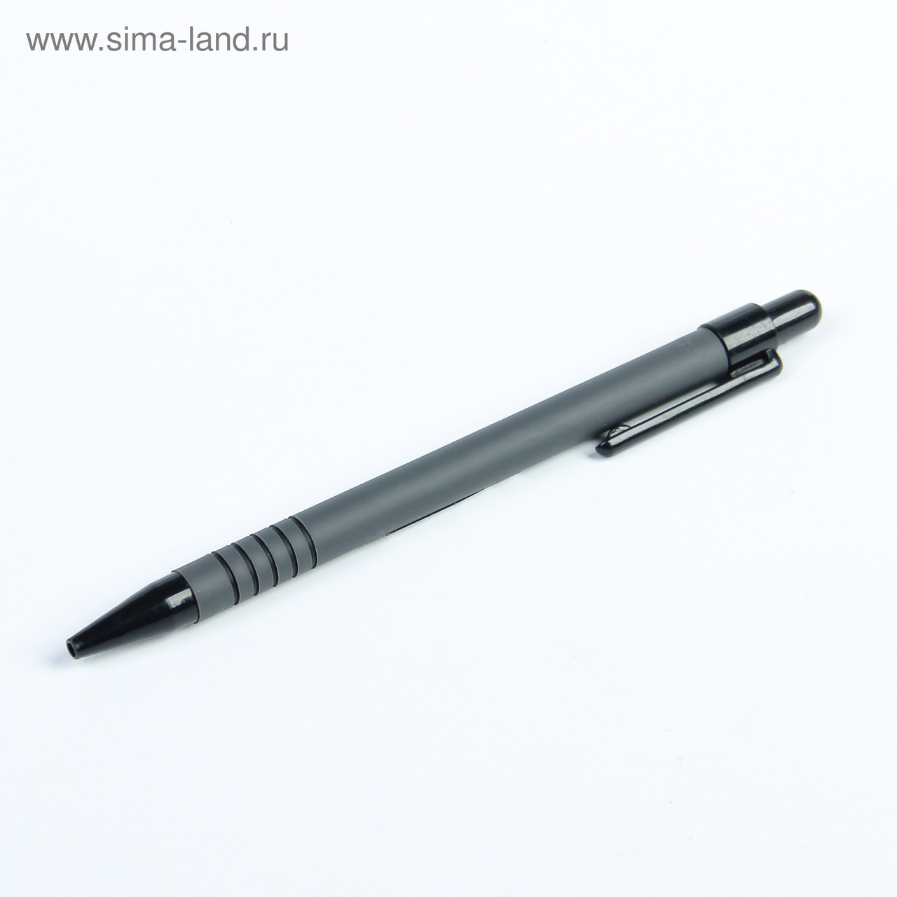 Ручка шариковая авт 0,7мм корпус черный стержень черный 2687411, РФ - фото 1 - id-p145194204