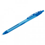 Ручка шариковая автоматическая Berlingo "Hyper" синяя, 1.0мм, прорез. корпус CBm_10900, РФ - фото 1 - id-p145194208