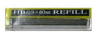 Грифели для механических карандашей Hankook, 12шт., 0,9мм, HB