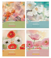 Тетрадь 80л., А5, клетка ArtSpace "Цветы. Blooming moments"