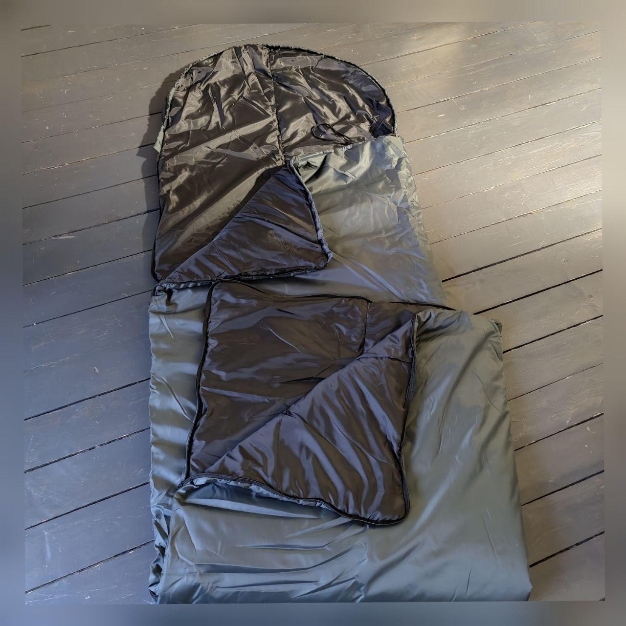 Спальный мешок с подголовником «Big Boy» одеяло Комфорт+ (225*72, до -15С) РБ, цвет Микс - фото 3 - id-p196948274