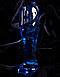 Синий фаллоимитатор из стекла Sexus Glass 13 см, фото 9