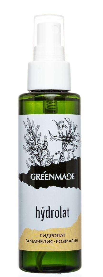 Гидролат для лица GreenMade "Гамамелис-Розмарин" для всех типов кожи, 110 мл - фото 1 - id-p200537126