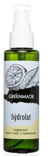 Гидролат для лица GreenMade "Иван-чай с лимоном" для всех типов кожи, 110 мл