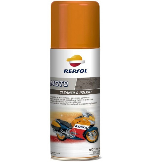 Очиститель полироль REPSOL Moto Cleaner & Polish 400 мл - фото 1 - id-p200538404