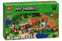 Конструктор MineCraft My World 10531 "Деревня", 1622 детали (аналог Lego 21128) Майнкрафт