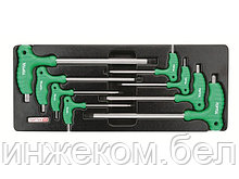 Набор-сет ключей L-Type Torx Т10-Т50 8шт 434х176мм TOPTUL