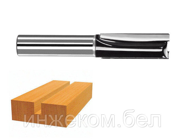 Пазовая фреза 2 ножа d10/8мм (2608628373) (BOSCH) - фото 1 - id-p200539841