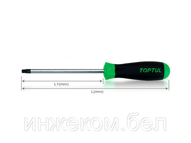 Отвертка TORX T27x100мм TOPTUL - фото 1 - id-p200542800