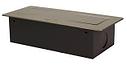 Блок розеточный встраиваемый Orno 3x2P+E со шторками, без кабеля, 3600Вт, металл, латунь, фото 3