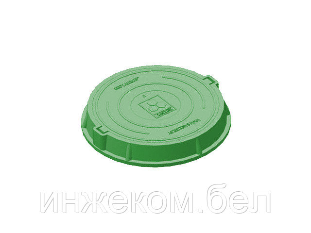 Люк легкий А30 (30 кН) зеленый (САНДКОР) - фото 1 - id-p200545866