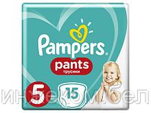 Подгузники-трусики детск. однораз. Pants Junior (12-17 кг) 15 шт. Pampers