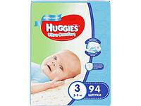 Подгузники детск. однораз. для мальчиков Ultra Comfort 3 (5-9 кг) 94 шт. Huggies