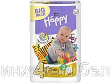 Подгузники детск. однораз. Maxi Plus (9-20 кг) 62 шт. Bella Baby Happy