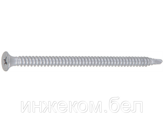 Шуруп 4.8х80 мм по металлу, керам. покр., со сверлом, PH2 (200 шт в карт. уп.) (STARFIX) - фото 1 - id-p200545952