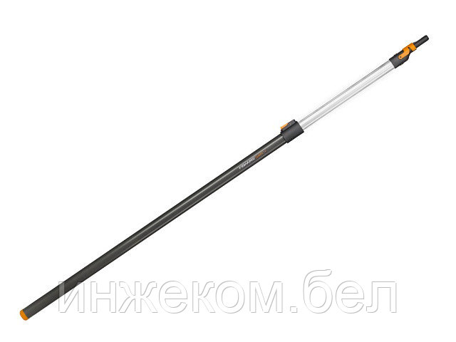 Черенок алюминиевый графитовый телескопический QuikFit FISKARS (Длина 140 - 240 см) - фото 1 - id-p200542327