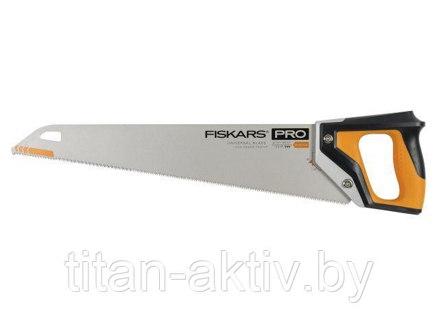 Ножовка по дереву PowerTooth 500мм 9 зубьев на дюйм FISKARS - фото 1 - id-p200539107