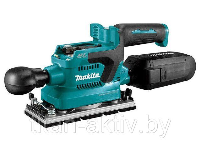 Аккум. вибрационная шлифмашина MAKITA DBO 380 Z в кор. (18.0 В, БЕЗ АККУМУЛЯТОРА) - фото 1 - id-p200538442