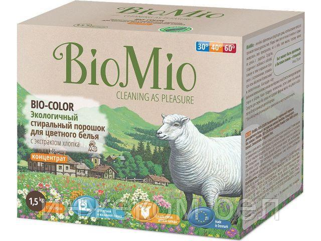 Стиральный порошок Bio Mio унив. Bio-Color 1,500 г (BIOMIO) - фото 1 - id-p200548038