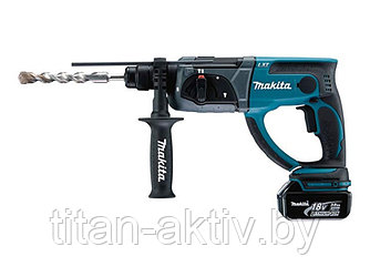 Аккум. перфоратор MAKITA DHR 202 RF в чем. (18.0 В, 1 акк., 3.0 А/ч Li-Ion, 1.9 Дж, вес 3.5 кг)