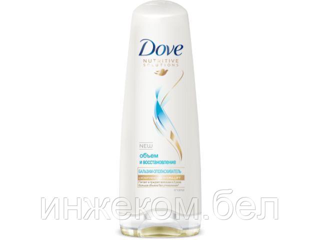 Бальзам-ополаскиватель для волос Объем и восстановление 200 мл Dove - фото 1 - id-p200550202