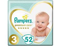 Подгузники детск. однораз. Premium Care Midi (6-10 кг) 52 шт. Pampers