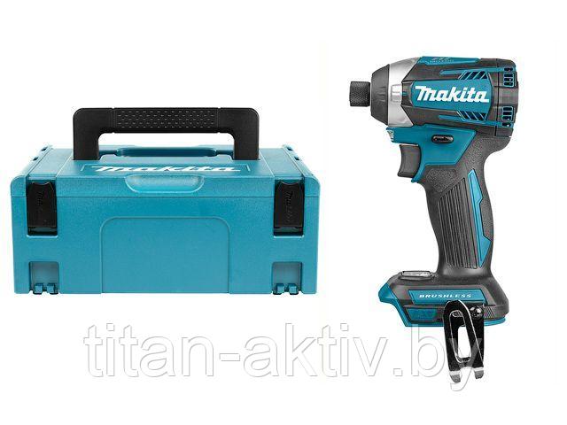 Аккум. шуруповерт MAKITA DTD 154 ZJ MAKPAC (18.0 В, БЕЗ АККУМУЛЯТОРА, 3 скор., 175 Нм, шурупы до 13 - фото 1 - id-p200538600