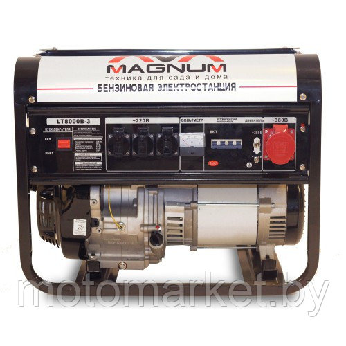 Бензиновые электростанции Magnum LT 8000B-3, 6.5 кВт, 230/380В - фото 1 - id-p6808841