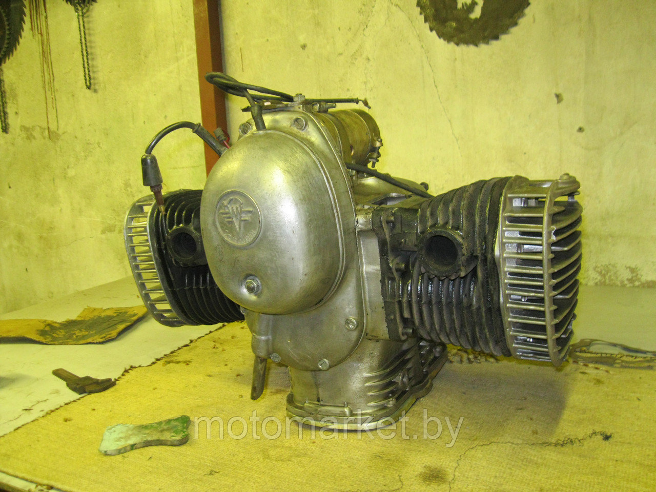 Двигатель К-750. - фото 2 - id-p7166594