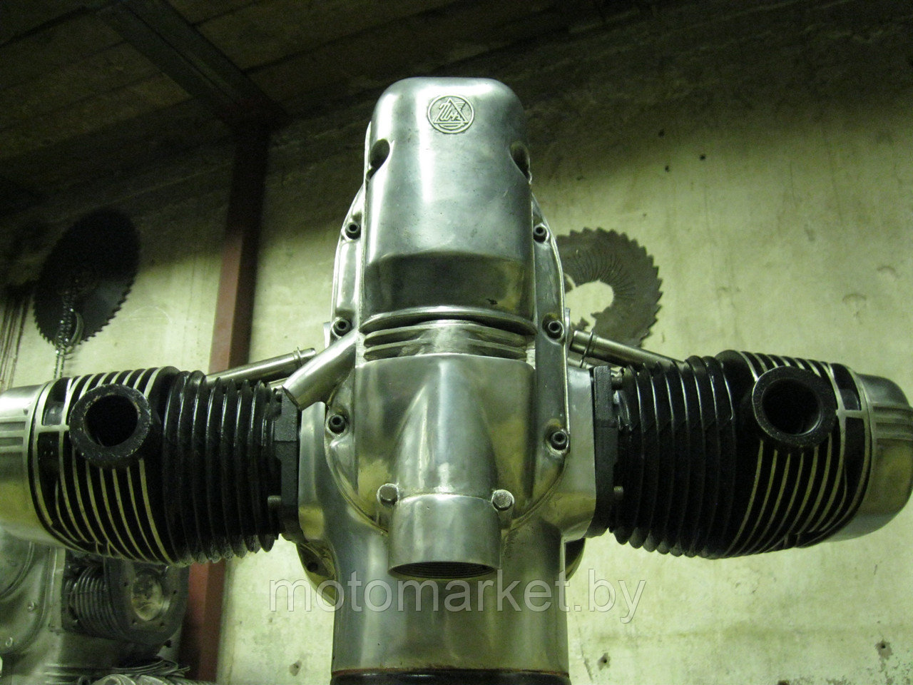 Двигатель к мотоциклу УРАЛ М-67-36. - фото 1 - id-p7207667