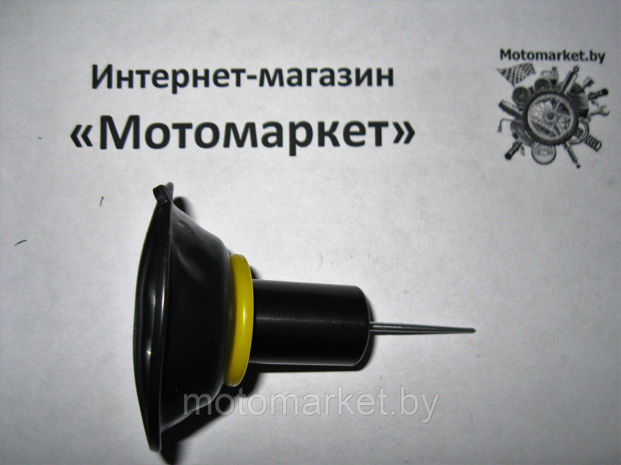 Мембрана карбюратора 139QMB скутера 4Т 50-80cc 18 мм. - фото 1 - id-p64353867