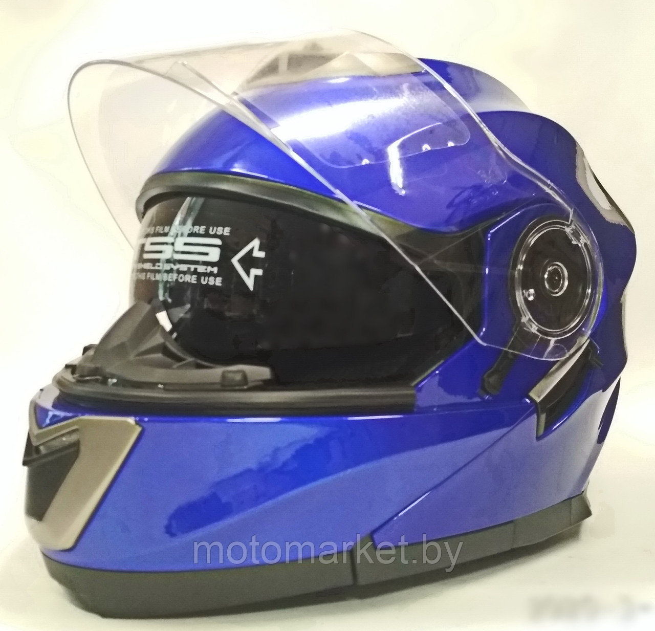 Шлем синий ST-868 - фото 2 - id-p119802069