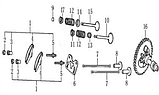 Тарелка клапана GX390, GX420, GX440, 188F, 190F, 192F выпускного, фото 3