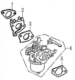 Уплотнительное кольцо карбюратор 168F, 170F, GX160, GX200, GX210,, фото 4