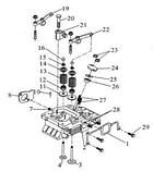 Маслосьемный колпачок 186 F дизельного двигателя, фото 2