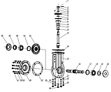 Шестерня коническая ведомая к культиватору FERMER  FM909, фото 2