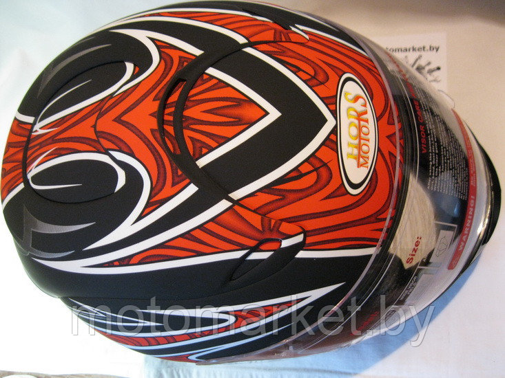Шлем JX110 черно-красный матовый. - фото 4 - id-p11180374