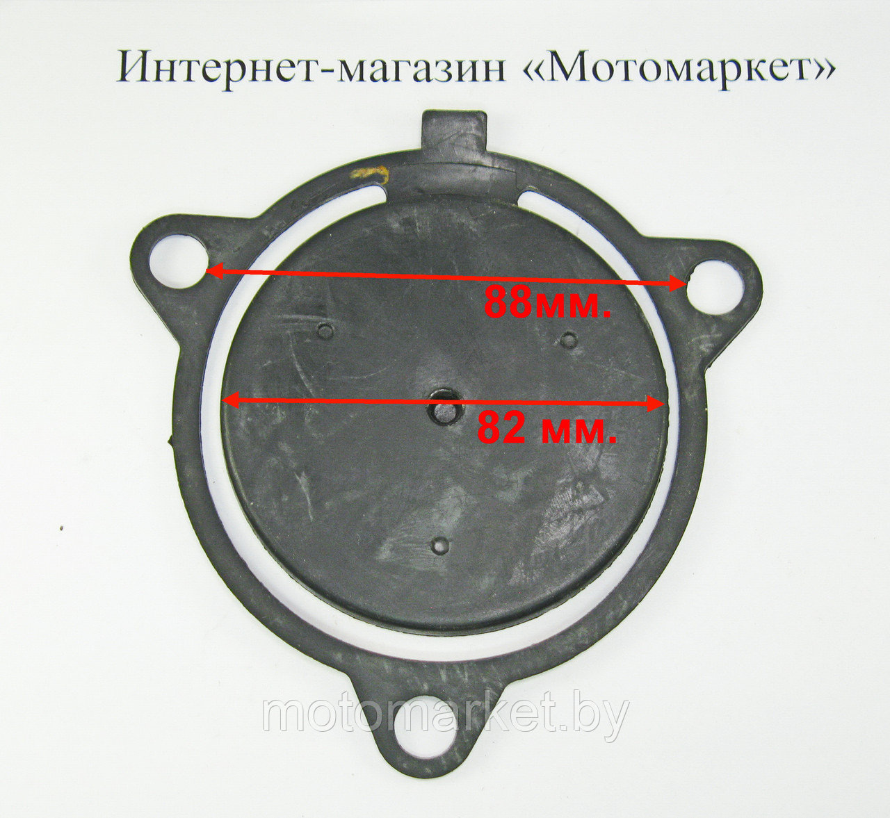 Обратный клапан к мотопомпе клапан LT 30 (3") - фото 1 - id-p50432386