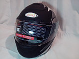 Шлем JX5005 черно-серый матовый., фото 4