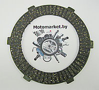 Диск сцепления на мотоблок МТЗ (сталь / пробка) 3 мм.
