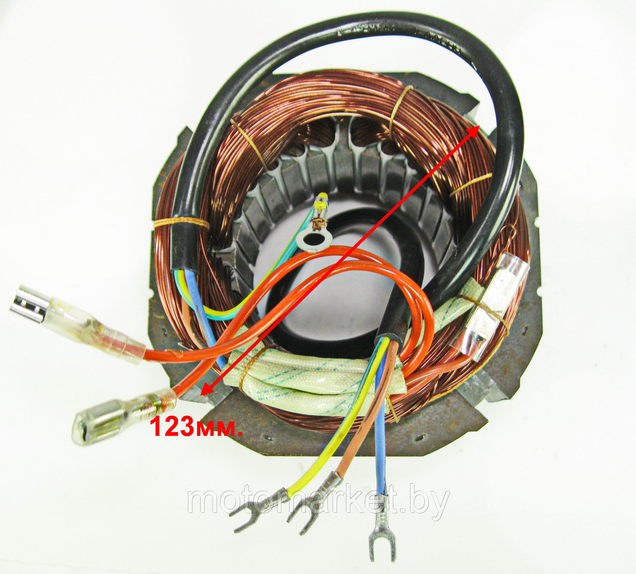 Статор компрессора AC-126, 1.5 кВт - фото 3 - id-p93087045