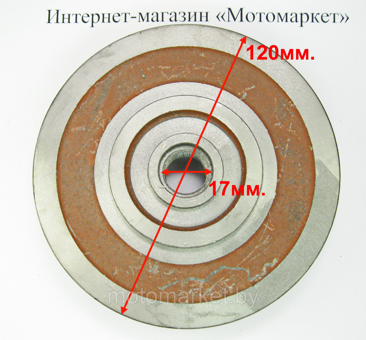 Крыльчатка на мотопомпу WP 1003, 703 (резьба). - фото 2 - id-p101878552