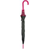 Зонт-трость "Paris", 103 см, черный, розовый, фото 2